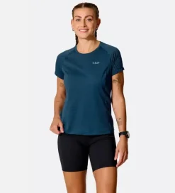 T-Shirt Femme Sonic Tempest Blue - Tee Shirt Mc | Rab