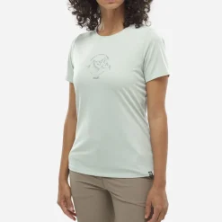T-shirt Femme Ubic Light Green - Tee Shirt Mc | Millet