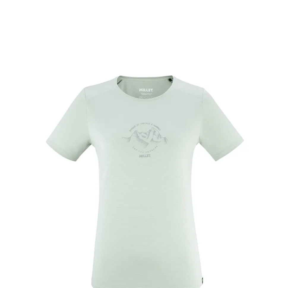 T-shirt Femme Ubic Light Green - Tee Shirt Mc | Millet