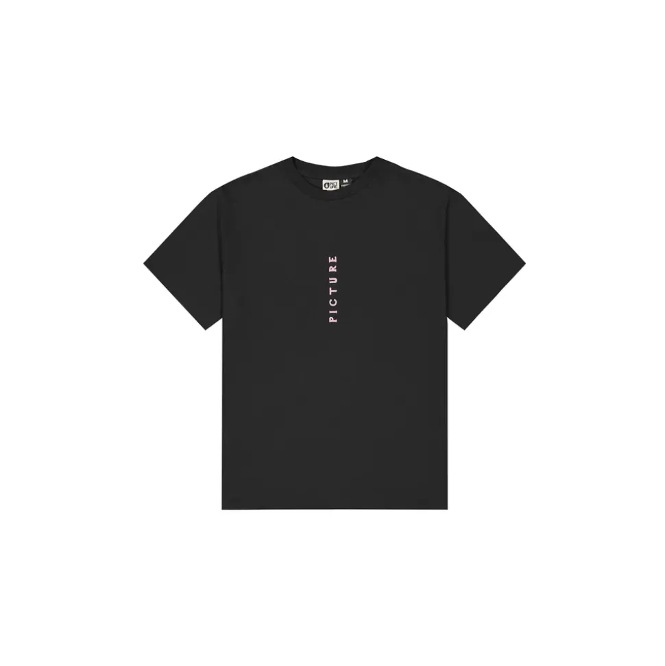 T-Shirt Femme Yovel Black - Tee Shirt Mc | Picture Organic Clothing