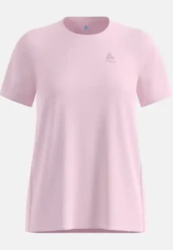 T-Shirt Femme Zeroweight Chill-tec Hyper Pink - Tee Shirt Mc | Odlo