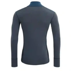 T-Shirt Lauparen Merino 190 Zip Neck Flood Night Ink