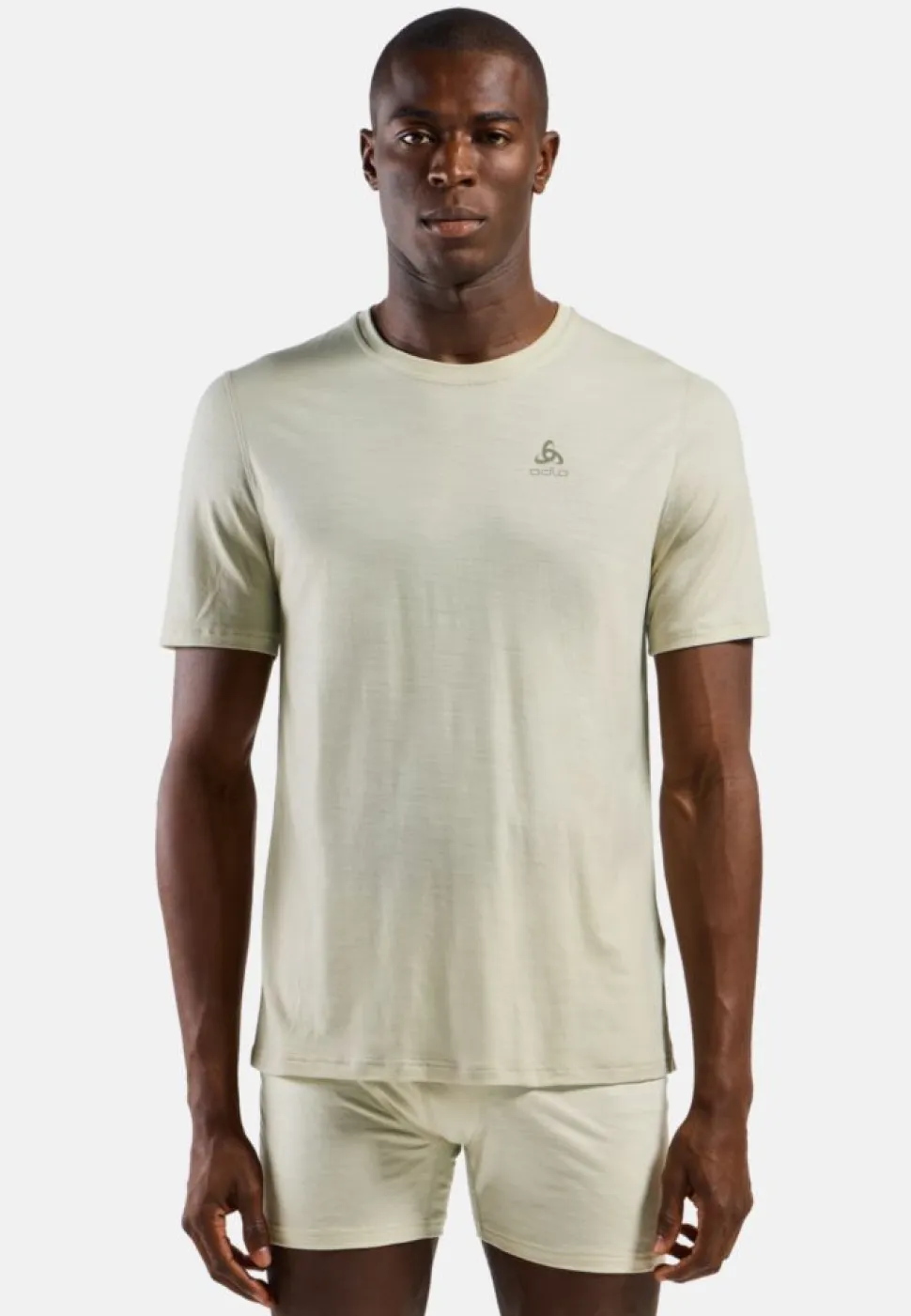 T-shirt Merino 160 Agate Gray - Tee Shirt Mc | Odlo