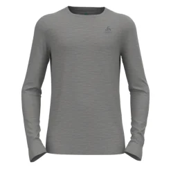 T-shirt Merino 200 Steel Grey Melange - Tee Shirt Ml | Odlo