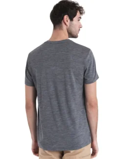 T-shirt Merino 150 Tech Lite III Gristone Heather | Icebreaker