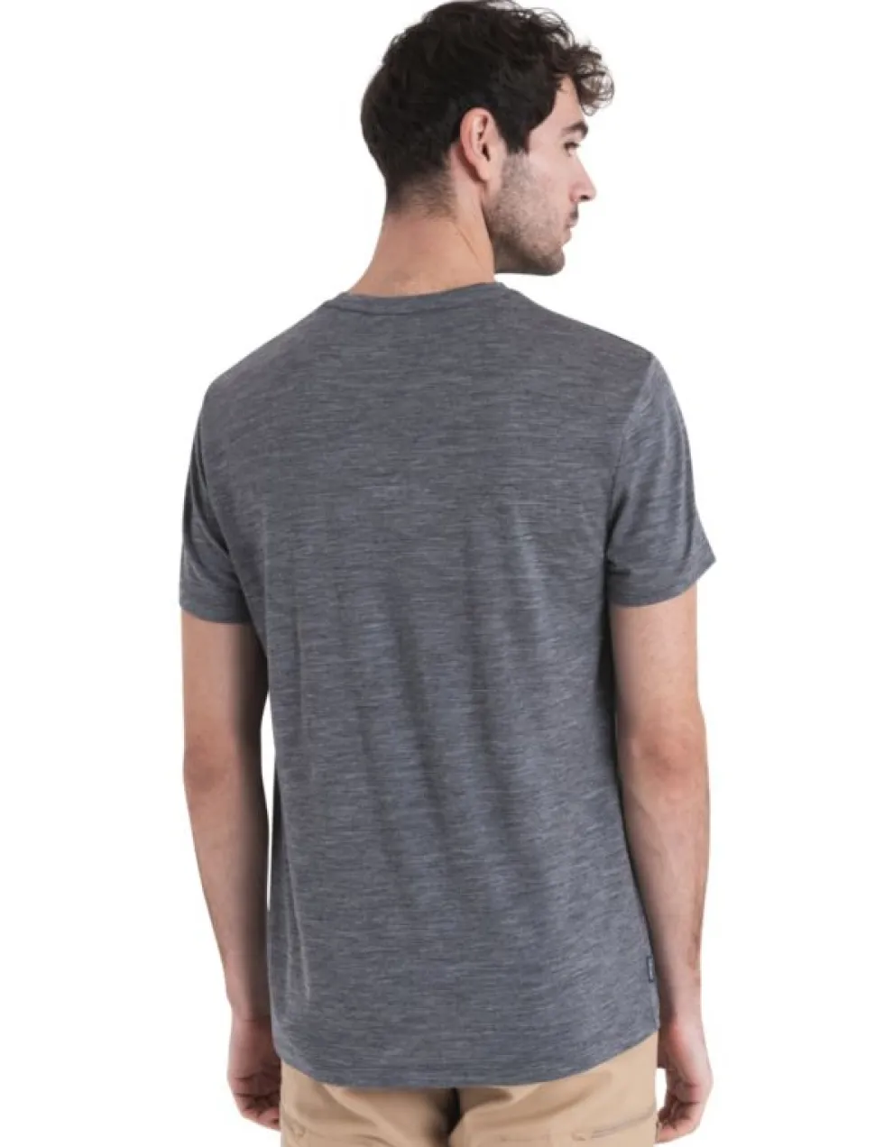 T-shirt Merino 150 Tech Lite III Gristone Heather | Icebreaker