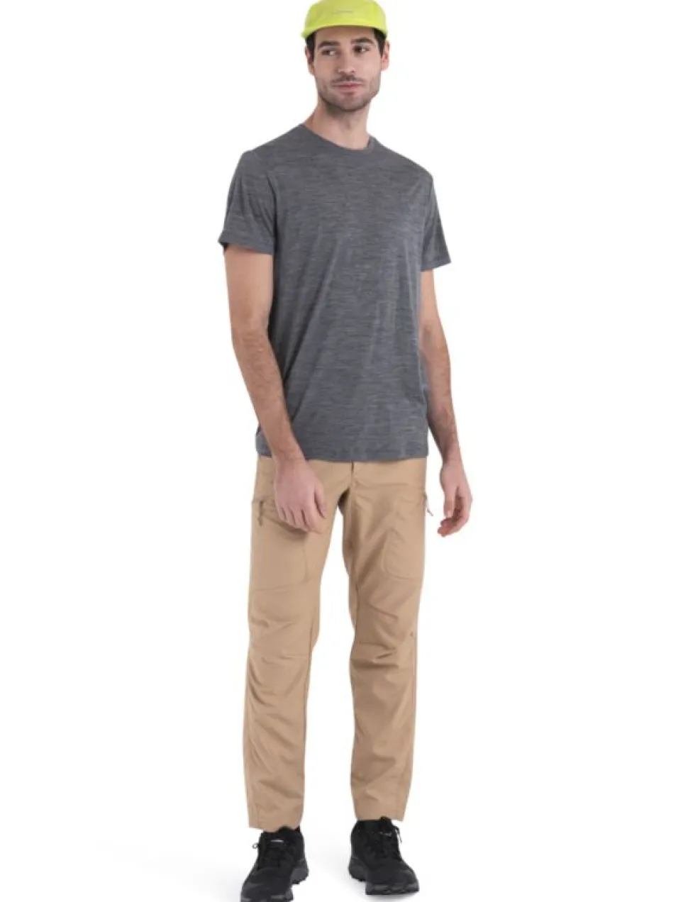 T-shirt Merino 150 Tech Lite III Gristone Heather | Icebreaker
