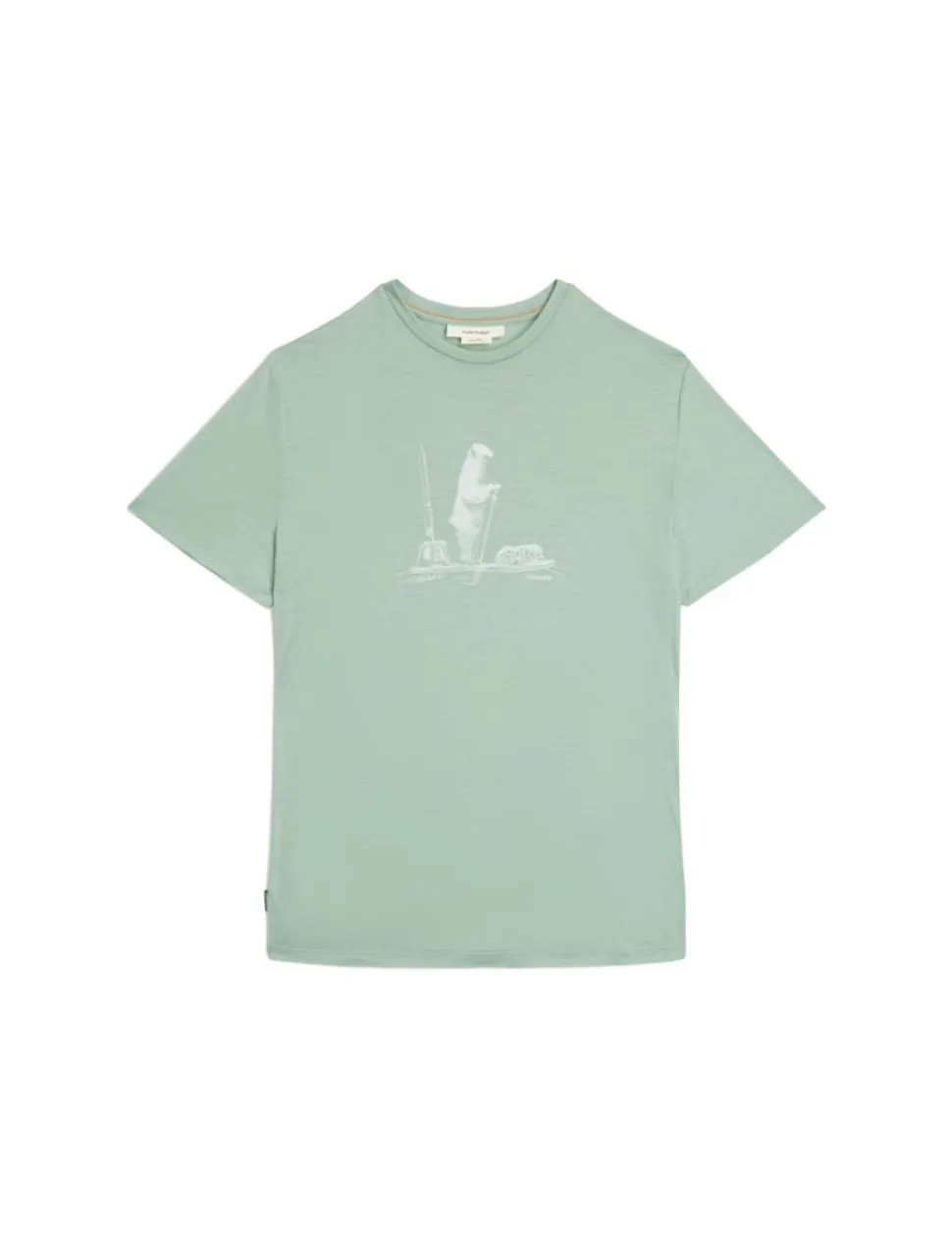 T-shirt Merino 150 Tech Lite Pol Paddle Moss | Icebreaker