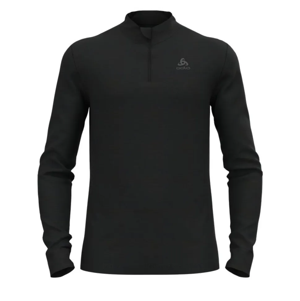 T-shirt Merino 200 Turtle Neck Black - Tee Shirt Ml | Odlo