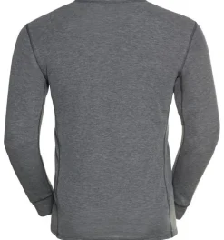 T-shirt Ml Active Warm Eco Steel Grey Melange - Tee Shirt | Odlo