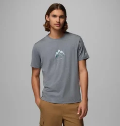 T-Shirt Parsons Point City Grey Heather - Tee Shirt Mc | Columbia Sportswear
