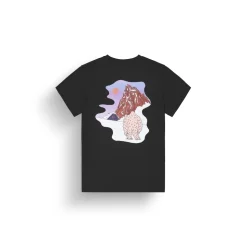 T-shirt Romain Figaro Black - Tee Shirt Mc | Picture Organic Clothing