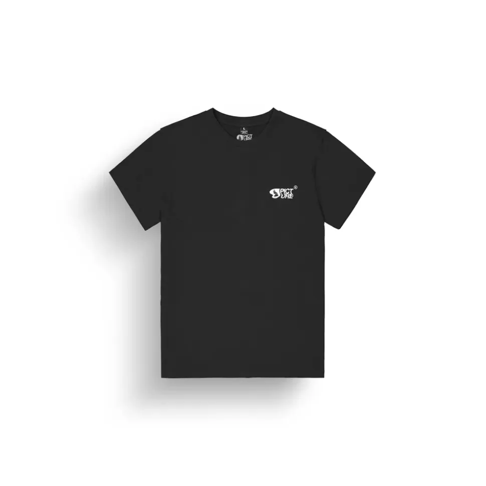 T-shirt Romain Figaro Black - Tee Shirt Mc | Picture Organic Clothing