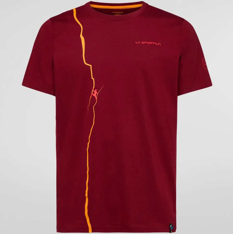 T-shirt Route Sangria - Tee Shirt Mc | La Sportiva
