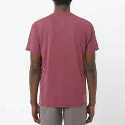 T-shirt Sense Aero Gfx Nocturne Whisper White - Tee Shirt Mc | Salomon