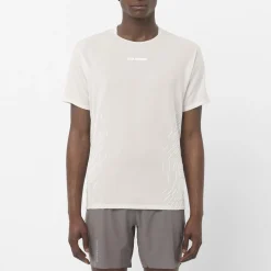 T-shirt Sense Aero Gfx Whisper White - Tee Shirt Mc | Salomon