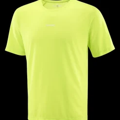 T-shirt Shkout Core Acid Lime - Tee Shirt Mc | Salomon