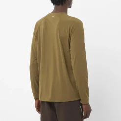 T-shirt Shkout Core Brilliant Olive - Tee Shirt Ml | Salomon