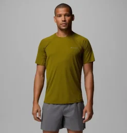 T-Shirt Stealth Spring Mossy Green - Tee Shirt Mc | Columbia Sportswear