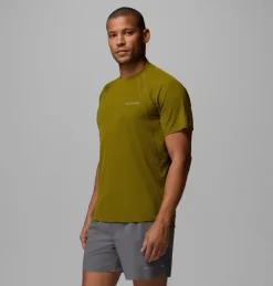 T-Shirt Stealth Spring Mossy Green - Tee Shirt Mc | Columbia Sportswear
