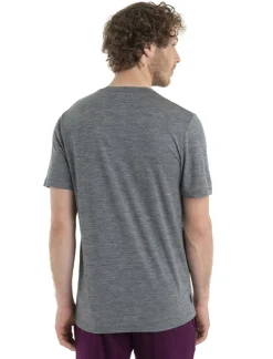 T-shirt Tech Lite II Tech Head Gritstone - Tee Shirt Mc | Icebreaker