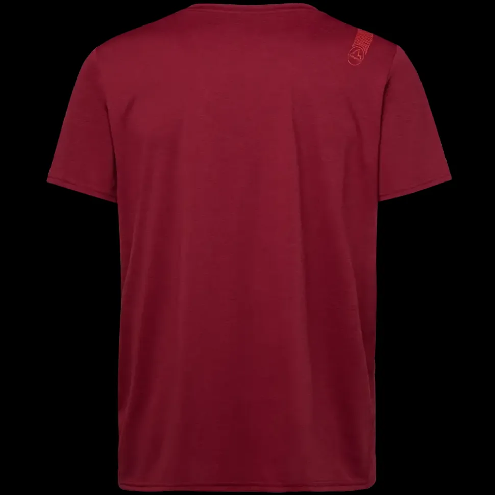 T-shirt Tracer Sangria - Tee Shirt Mc | La Sportiva