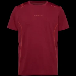 T-shirt Tracer Sangria - Tee Shirt Mc | La Sportiva