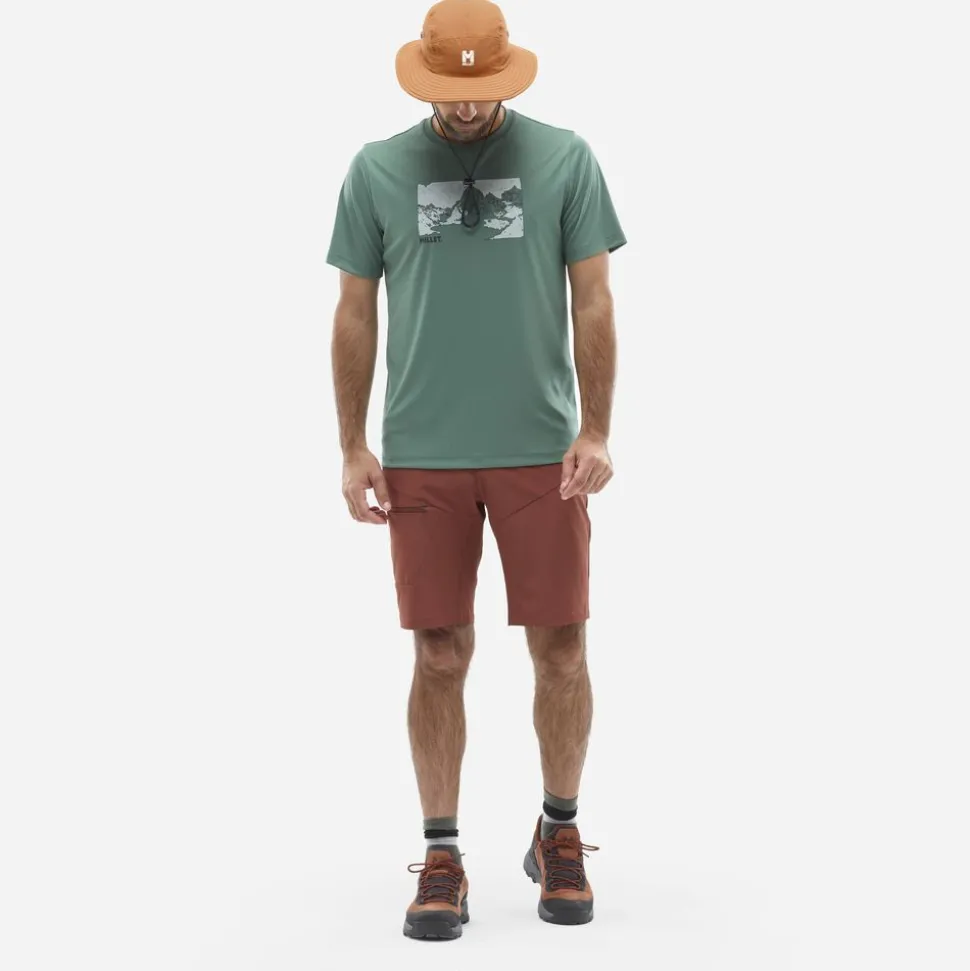 T-shirt Wanaka Fast Green - Tee Shirt Mc | Millet