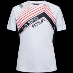 T-shirt Wave White Black - Tee Shirt Mc | La Sportiva