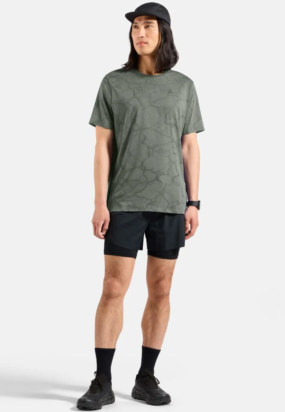 T-shirt Zeroweight Engineered Chill-tec Shadow Melange