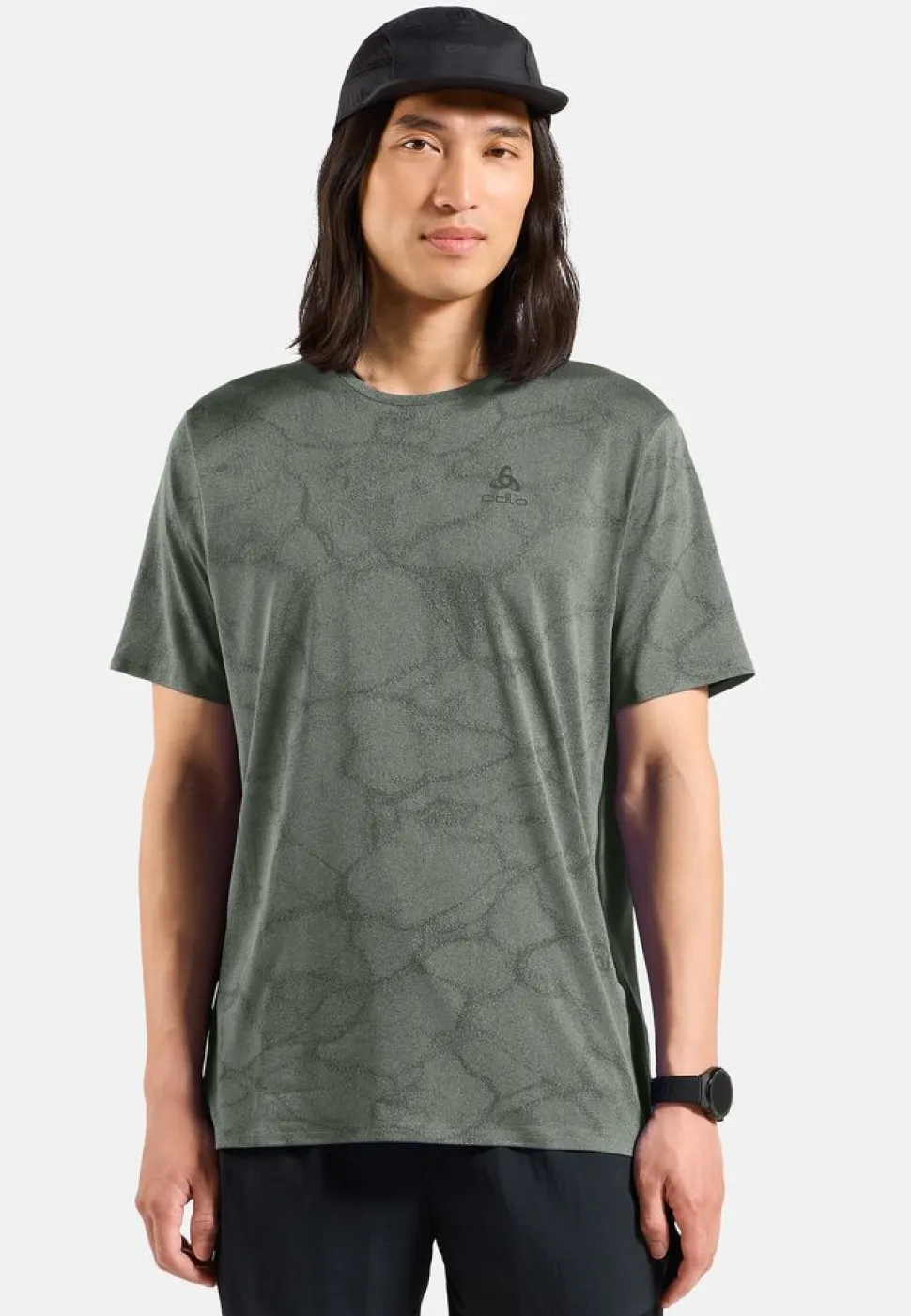T-shirt Zeroweight Engineered Chill-tec Shadow Melange