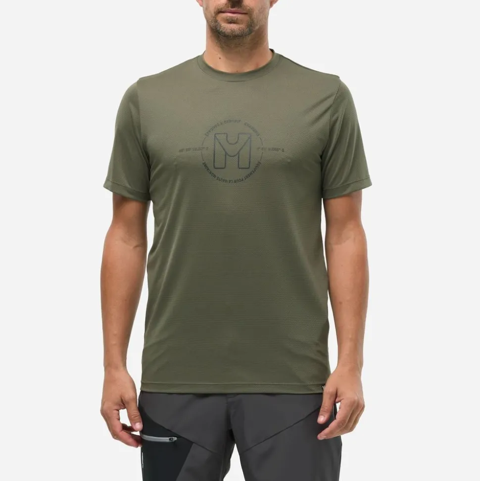 Ubic Light T-shirt Ss Grape Leaf - Tee Shirt Mc | Millet