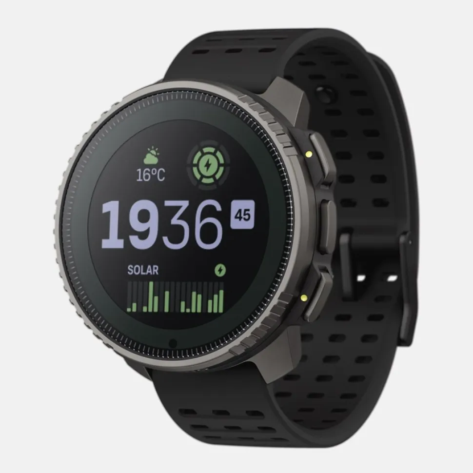 Vertical Titanium Solar Black - Gps Running | Suunto