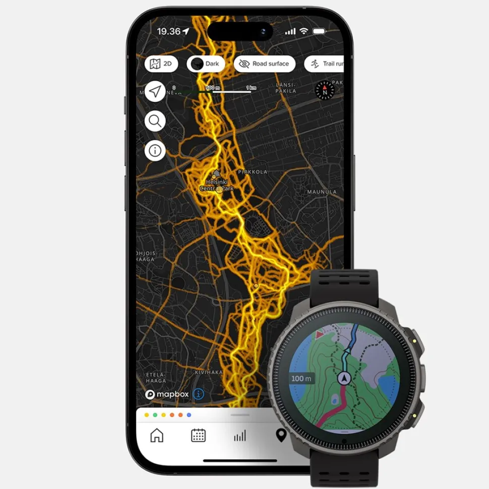 Vertical Titanium Solar Black - Gps Running | Suunto