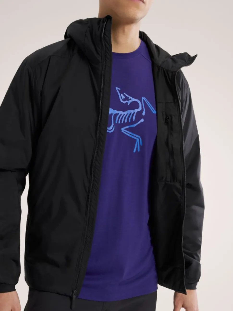 Veste à Capuche Atom Black - Veste | Arcteryx