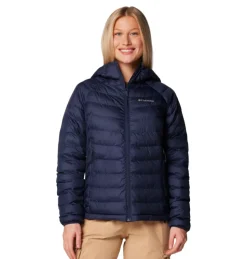 Veste à Capuche Powder Lite II Femme Collegiate Navy - Doudoune