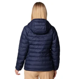 Veste à Capuche Powder Lite II Femme Collegiate Navy - Doudoune
