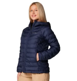 Veste à Capuche Powder Lite II Femme Collegiate Navy - Doudoune