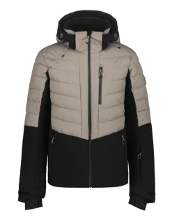 Veste de ski Icepeak Folsom Ciment Noir