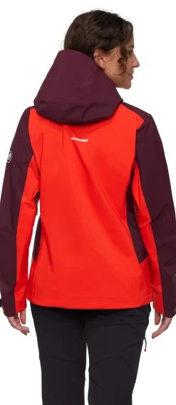 Veste F Alto Guide Hs Hooded  Red Vin - Veste | Mammut