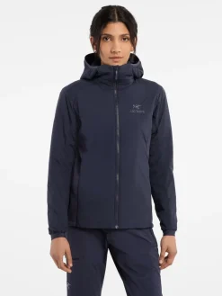 Veste Femme Atom Sweat Black Sapphire - Veste | Arcteryx