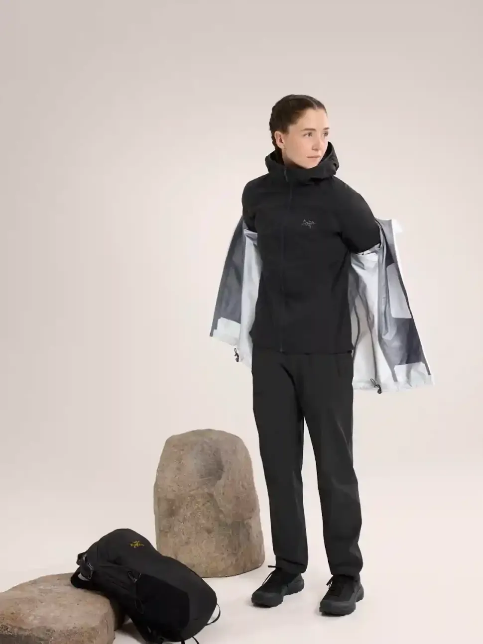 Veste Femme Atom Sweat Black - Veste | Arcteryx