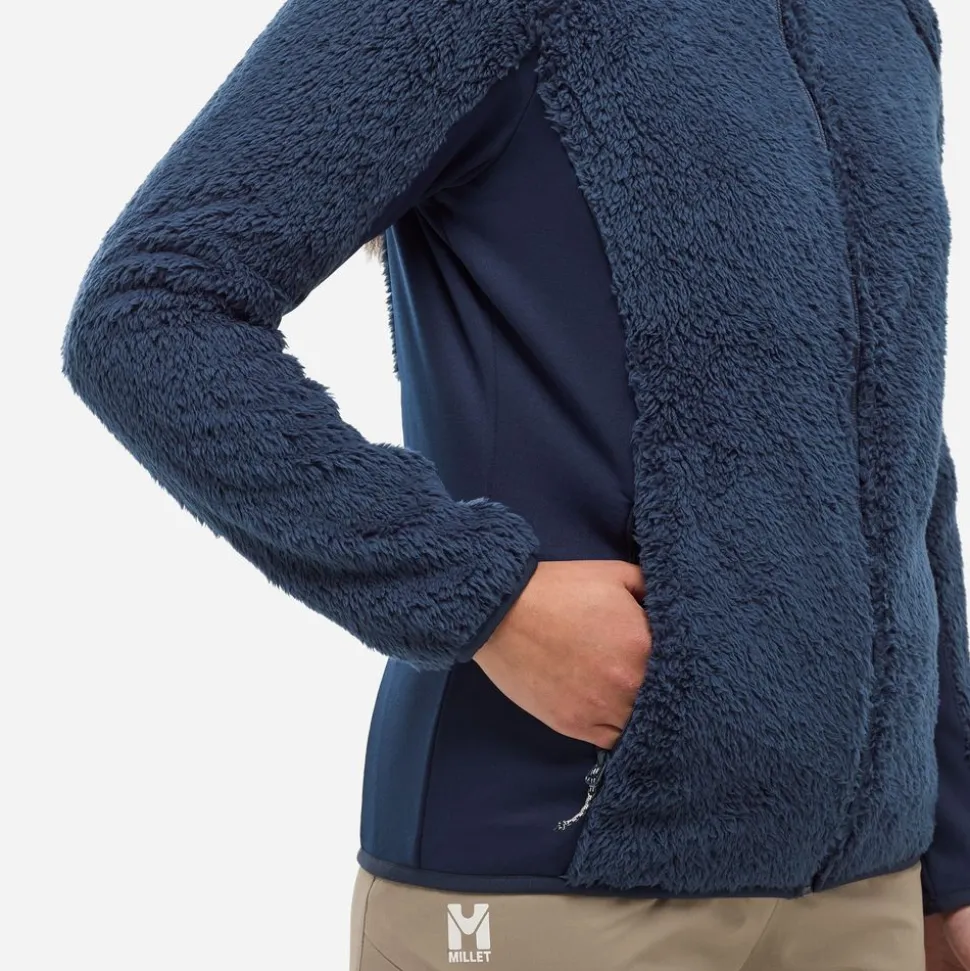 Veste Femme Chamonix Highloft Saphir - Polaire | Millet