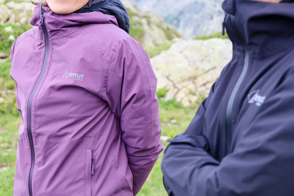 Veste Femme Hardshell Gr+ violette - Veste | Azimut Outdoor