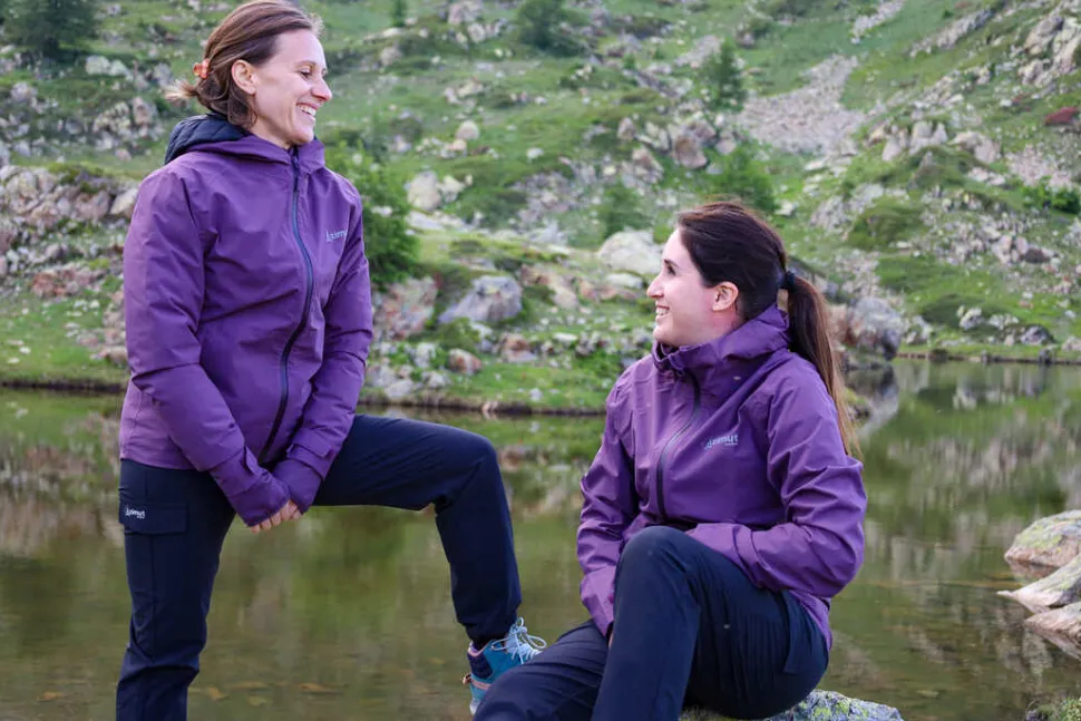 Veste Femme Hardshell Gr+ violette - Veste | Azimut Outdoor