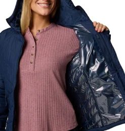 Veste Femme Heavenly Collegiate Navy - Doudoune | Columbia Sportswear