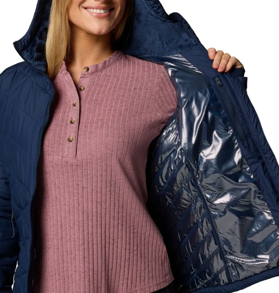 Veste Femme Heavenly Collegiate Navy - Doudoune | Columbia Sportswear