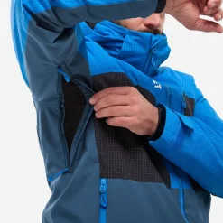 Veste Grands Montets Peak Icon Blue Dark Denim