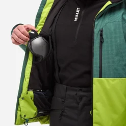Veste Grands Montets Peak Bottle Macaw Green