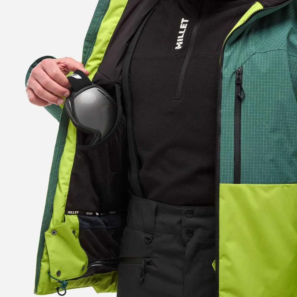 Veste Grands Montets Peak Bottle Macaw Green